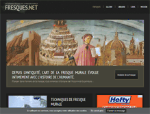 Tablet Screenshot of fresques.net